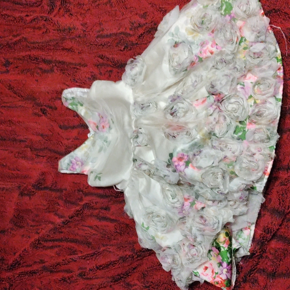 Floral puffy dress